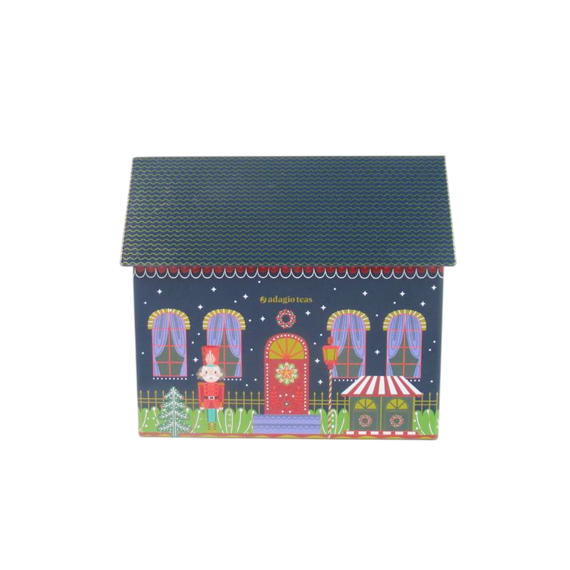 House Shaped Tin box